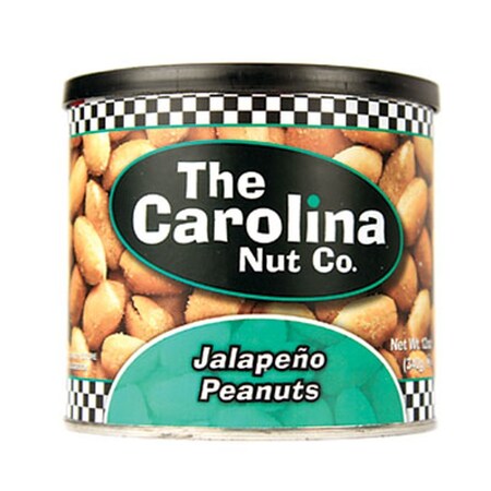 The Carolina Nut Co Carolina Nut Co. Jalapeno Peanuts 12 oz Can 11045